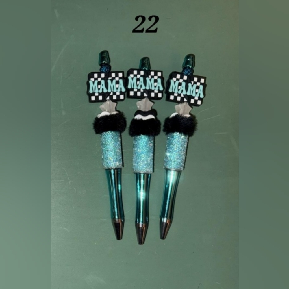 Handmade Colorful "Mom" Novelty Pens - Choose One - Picture 5 of 9